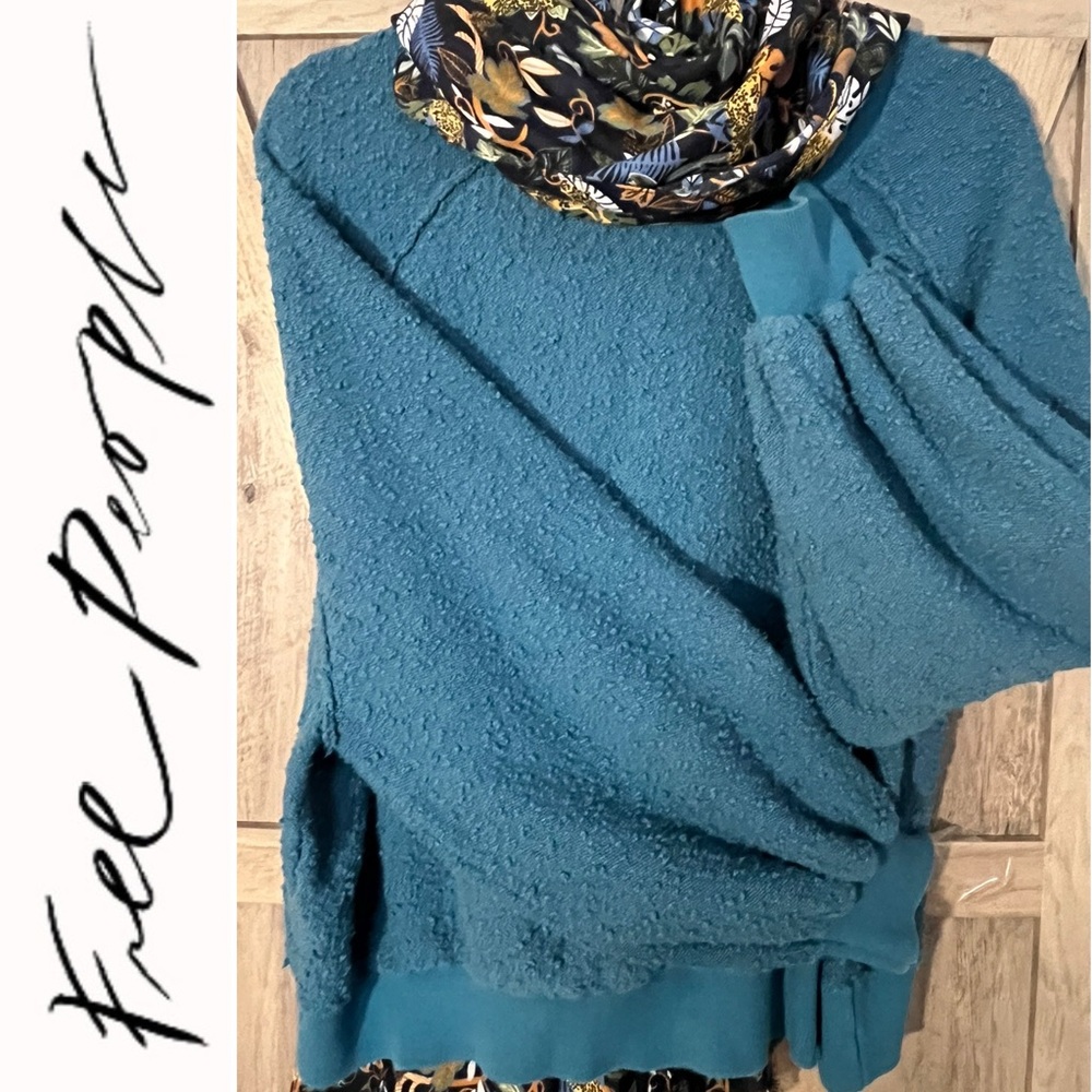 Free People found my friend pullover sweatshirt